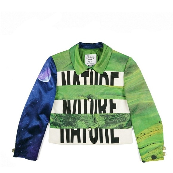 Authentic Moschino Nature Future Jacket SOLD OUT - Picture 1 of 5